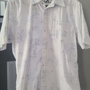 Men's Quiksilver button down shirt Size Large